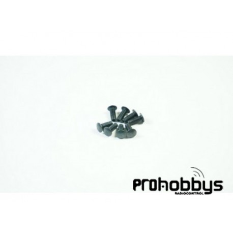 Tornillos Botón M4 x 10mm ajuste altura Chasis S35 Series (8 uds) Sworkz