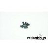 Tornillos Botón M4 x 10mm ajuste altura Chasis S35 Series (8 uds) Sworkz