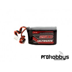 Batería LiFe receptor cuadrada 6,6V 2500mAh Ultimate