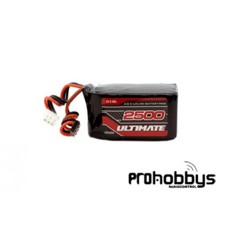 Batería LiFe receptor cuadrada 6,6V 2500mAh Ultimate