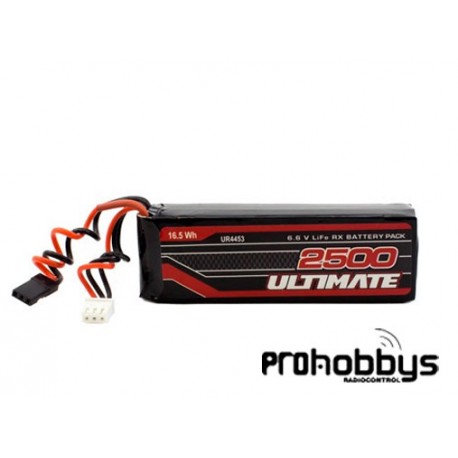 Batería LiFe receptor Plana 6,6V 2500mAh Ultimate