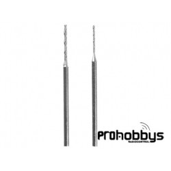 Brocas espiral diamantadas Ø 0,8 + 1,2mm Proxxon