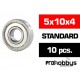 Rodamientos 5x10x4 "HS" metal especiales campana de embrague Ultimate