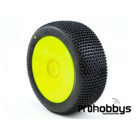 Neumáticos con Llanta Procircuit Addictive V2 C2 (Soft) Llanta amarilla (2 uds)
