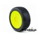 Neumáticos con Llanta Procircuit Cymore V2 C2 (Soft) Llanta amarilla (2 uds)