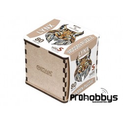 Puzzle Lince (S) 80 piezas en caja de madera EWA