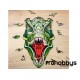 Puzzle T-Rex (S) 80 piezas en caja de madera EWA