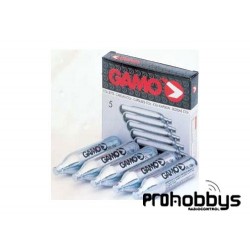 GAMO 5 CARGAS CO2 12gr.