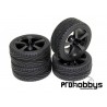 Juego de ruedas "5 Spoke / Profile" 1/10 (4 uds)