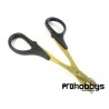 Tijeras curvadas para lexan "Titanium coted"