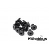Tornillos allen cabeza plana M5 x 8mm (10 uds) HB Racing