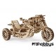 Moto Scramler UGR-10 con sidecar Ugears
