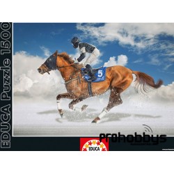 Puzzle 1500 piezas Final de White Turf Saint Moritz Educa