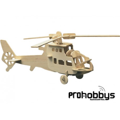 Kit de madera Helicóptero Pebaro