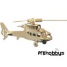 Kit de madera Helicóptero Pebaro