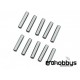 Pins 3x13,8mm Acero Cromado (10 uds) Ultimate