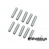 Pins 3x13,8mm Acero Cromado (10 uds) Ultimate