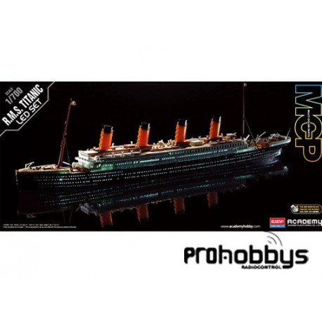 RMS Titanic + Set Led 1/700 Academy