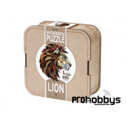Puzzle León (L) 490 piezas en caja de madera EWA