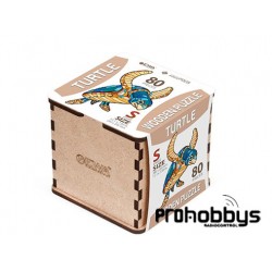 Puzzle Tortuga (S) 80 piezas en caja de madera EWA
