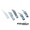 Juego de 5 cuchillas para cutter 25102 y 25105 Excel