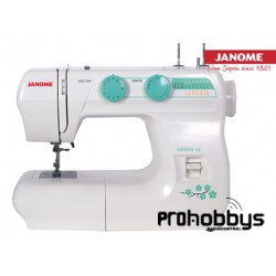 Máquina de coser doméstica Janome Green 12