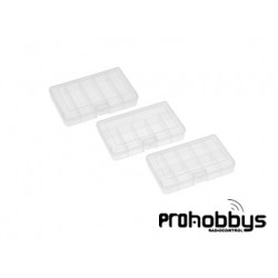 Caja Plástico Corally Mediana 165x112x31mm (3 uds)