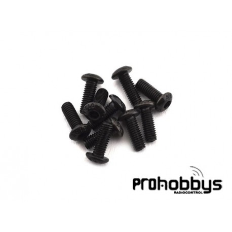 Tornillo 3X10 Cabeza Boton 10unidades