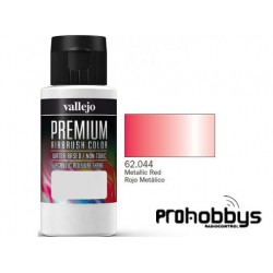 Vallejo Premium rojo metálico (60ml)