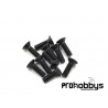 Tornillo allen M3x6 cabeza avellanado (10 uds)