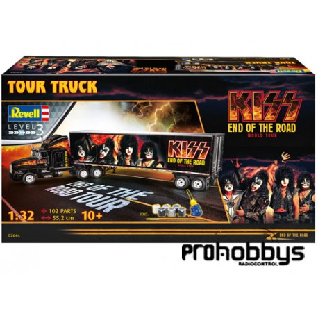 Camión KISS Tour Truck con acc. 1:32 Revell