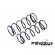 Muelles amortiguador (Azul/68mm/68.9gF/2pcs) HB
