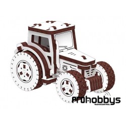 Tractor todoterreno 60 piezas Mr. Playwood