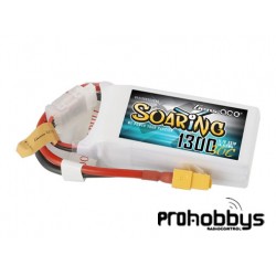 Batería LiPo Gens Ace Soaring 11,1V 1300mA 30C conector XT60