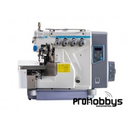 Overlok industrial 4 hilos Jakc C2 con cortacadenetas de guillotina