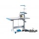 Overlok industrial 4 hilos Jakc C2 con cortacadenetas de guillotina