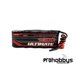 Batería Ultimate NiMh Receptor Plana 6.0V. 1800mAh