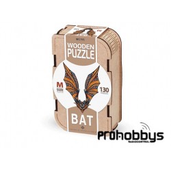Puzzle Murciélago (M) 130 piezas en caja de madera EWA