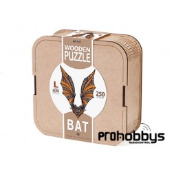 Puzzle Murciélago (L) 250 piezas caja de madera EWA