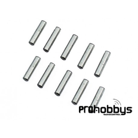 3x12.8 mm Kit Pins Acero Cromado (10)