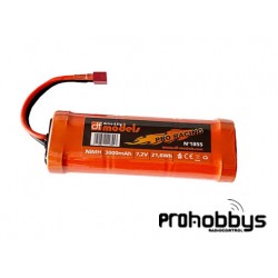 Pro Racing Pack NiMh 7,2V 3000mAh T-Plug df