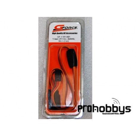 G-Force Cable "Y" JR/Hitec 22AWG (30cm) 