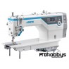 Máquina de coser Industrial pespunte1 aguja cortahilos con IA Jack