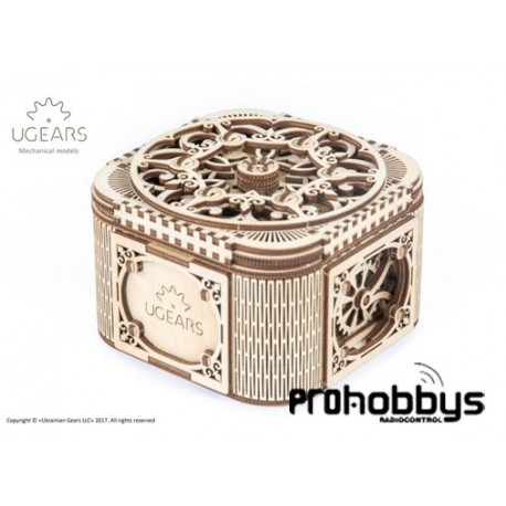Caja del Tesoro con Secreto Ugears