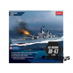 Maqueta USS Missouri BB-63 1/400 Academy