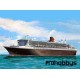 Maqueta Ocean Liner Queen Mary 2 1/700 Revell