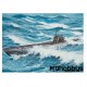 Submarino German Type VII C741 Atlantic 1:144 Reell