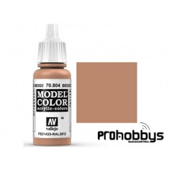 Model Color Rojo Beis (036) 17ml Vallejo