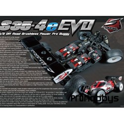 SWORKz S35-4e EVO 1/8Brushless Power Pro Buggy Kit (ELECTRICO)