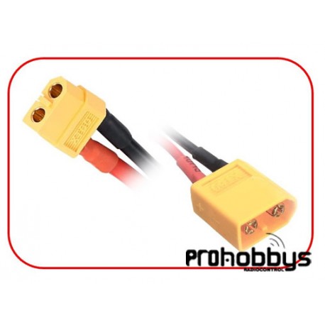 Cable de carga XT60 para XT60 15 cm ABSIMA